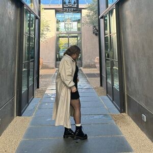 London fog oversized trench coat